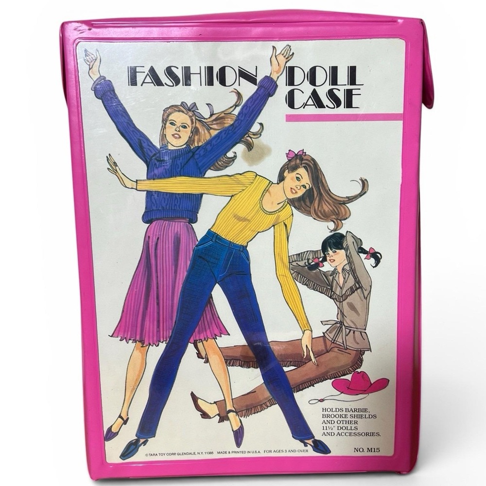 Vintage Tara Toy Fashion Doll Case Barbie Carrying Case